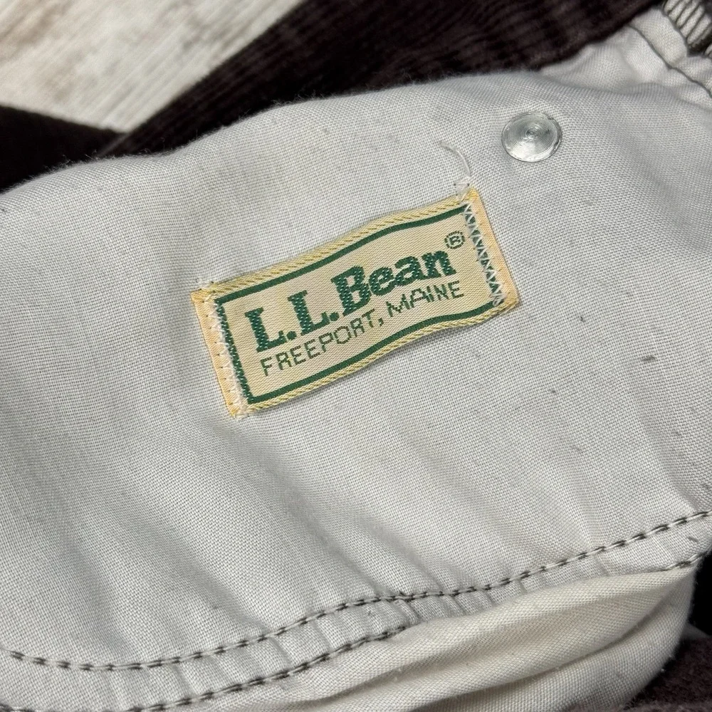Vintage L.L Bean Men's‎ Corduroy Pants, Size 40x34 Outdoor  Made in USA